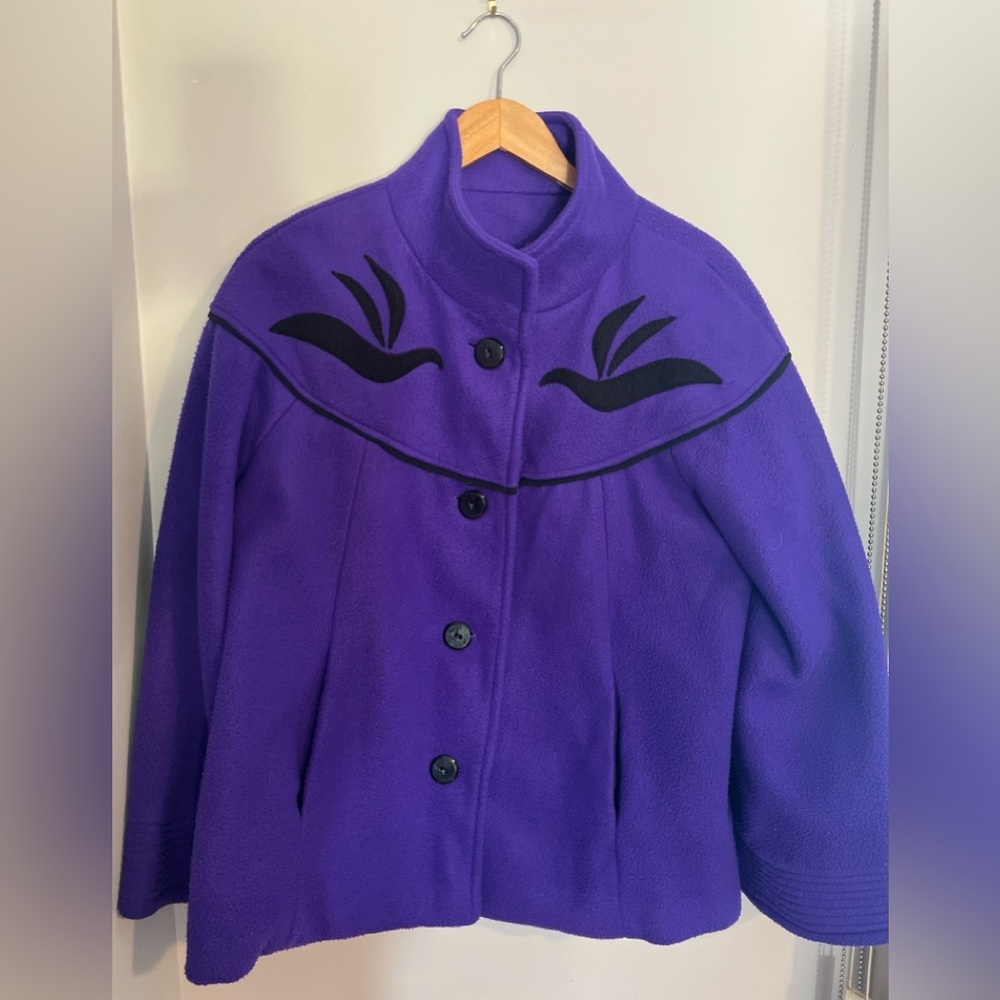 Purple Vintage Jacket Fits S-M